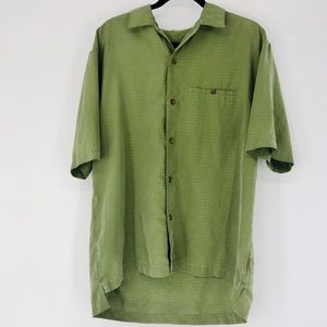 Woolrich Green Button up